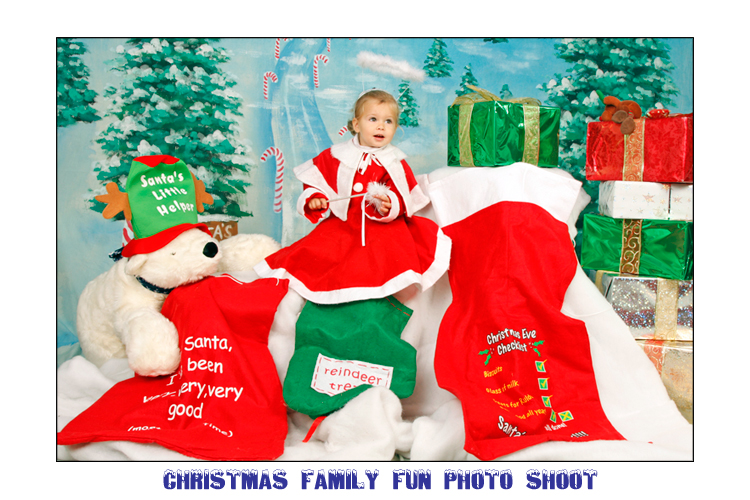 360 Media Studio - Christmas family fun photo shoot