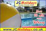 JCHolidays Private Vacation Rental Florida Villa, Just 15 min from Disney World, Florida